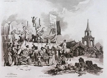 Country Fair, from Microcosm, Vol.II, engraved by J. Hill